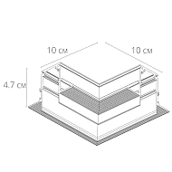 Коннектор L-образный Arte Lamp Linea-Accessories A480733 Image 1