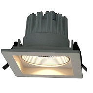 Встраиваемый светодиодный светильник Arte Lamp Privato A7018PL-1WH - купить онлайн в интернет-магазине Люстра-Тут (Санкт-Петербург) недорого