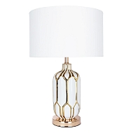 Настольная лампа Arte Lamp Revati A4016LT-1WH - купить онлайн в интернет-магазине Люстра-Тут (Санкт-Петербург) недорого