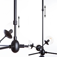Подвесная люстра Arte Lamp BOLLA A1664SP-12BK Image 1