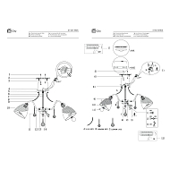 Потолочная люстра De Markt City Вита 315014905 Image 1
