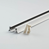 Шинопровод однофазный De Markt Трек-система TR 2*1,5M WT Image 1