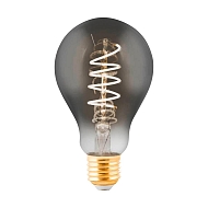 Лампа светодиодная Eglo E27 4W 2000K дымчатая 11869 - купить онлайн в интернет-магазине Люстра-Тут (Санкт-Петербург) недорого