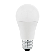 Лампа светодиодная диммируемая Eglo E27 12W 3000K матовая 11545 - купить онлайн в интернет-магазине Люстра-Тут (Санкт-Петербург) недорого