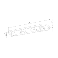 Светодиодный спот Eurosvet Slam 20123/4 LED белый Image 1