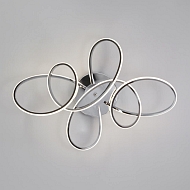 Потолочный светодиодный светильник Eurosvet Shaft 90127/2 хром Image 2