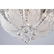 Потолочная люстра Eurosvet 80100/8 хром/голубой Image 2