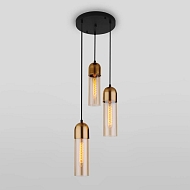 Подвесная люстра Eurosvet Airon 50180/3 янтарный Image 1