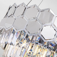 Подвесная люстра Eurosvet Ariana 10124/5 хром/прозрачный хрусталь Strotskis Smart Image 3