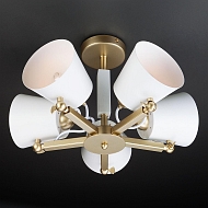 Светильник Eurosvet с поворотными рожками 70083/5 золото Image 2