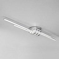 Потолочный светодиодный светильник Eurosvet Skyline 90243/4 хром Image 0