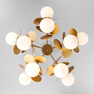 Потолочная люстра Eurosvet Matisse 70134/10 перламутровое золото Smart Image 2