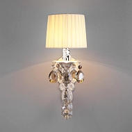 Бра Eurosvet 10098/1 серебро/тонированный хрусталь Strotskis Image 2