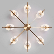 Подвесная люстра Eurosvet Brielle 60132/8 латунь Image 3