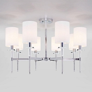 Подвесная люстра Eurosvet Brielle 60132/8 хром - купить онлайн в интернет-магазине Люстра-Тут (Санкт-Петербург) недорого