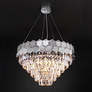 Подвесная люстра Eurosvet Ariana 10124/8 хром/прозрачный хрусталь Strotskis Smart Image 3