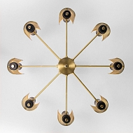 Потолочная люстра Eurosvet Grino 70139/8 латунь Image 2