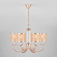 Подвесная люстра Eurosvet Licata 60099/6 перламутровое золото Image 0