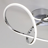 Потолочный светодиодный светильник Eurosvet Fold 90112/1 хром Image 3