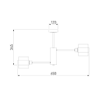 Потолочная люстра Eurosvet Arcada 70127/6 хром Image 1