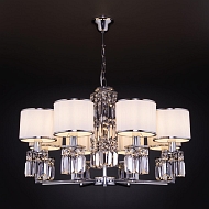 Подвесная люстра Eurosvet Zaffiro 10099/8 хром/прозрачный хрусталь Strotskis Image 2