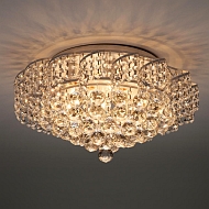 Потолочная люстра Eurosvet 16017/9 белый с серебром Strotskis Image 1