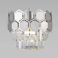 Настенный светильник Eurosvet Ariana 10113/2 хром/прозрачный хрусталь Strotskis Image 0