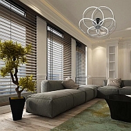 Потолочный светильник Eurosvet 90039/5 хром Image 3