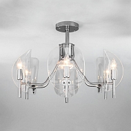 Потолочная люстра Eurosvet Rocco 60135/6 хром Image 3