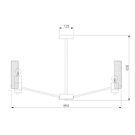 Потолочная люстра Eurosvet Grino 70139/8 латунь Image 1