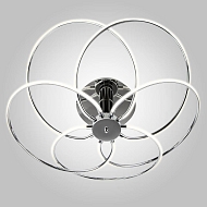 Потолочный светильник Eurosvet 90039/5 хром - купить онлайн в интернет-магазине Люстра-Тут (Санкт-Петербург) недорого