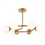 Потолочная люстра Evoluce Calabria SLE220602-06 - купить онлайн в интернет-магазине Люстра-Тут (Санкт-Петербург) недорого