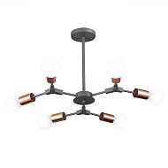 Потолочная люстра Evoluce Palare SLE106403-06 - купить онлайн в интернет-магазине Люстра-Тут (Санкт-Петербург) недорого