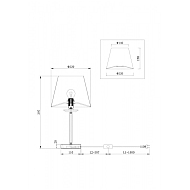 Настольная лампа Freya Forte FR1006TL-01N Image 1