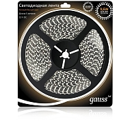 Светодиодная лента Gauss 9,6W/m 120LED/m 2835SMD теплый белый 5M 312000110 - купить онлайн в интернет-магазине Люстра-Тут (Санкт-Петербург) недорого