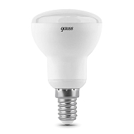 Лампа светодиодная рефлекторная Gauss E14 6W 3000K матовая 106001106 - купить онлайн в интернет-магазине Люстра-Тут (Санкт-Петербург) недорого