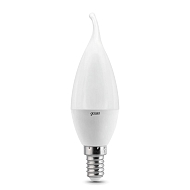 Лампа светодиодная Gauss E14 6.5W 4100K матовая 104101207 - купить онлайн в интернет-магазине Люстра-Тут (Санкт-Петербург) недорого