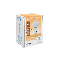 Лампа светодиодная диммируемая Gauss Smart Home E27 8,5W 2700K матовая 1050112 - купить онлайн в интернет-магазине Люстра-Тут (Санкт-Петербург) недорого