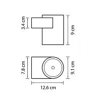 Уличный настенный светодиодный светильник Lightstar Paro 360672 Image 1