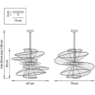 Подвесная люстра Lightstar Zeta 728183 Image 3