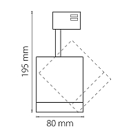 Трековый светодиодный светильник Lightstar Canno Led 301274 Image 3