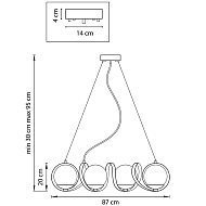 Подвесная люстра Lightstar Globo 803167 Image 1