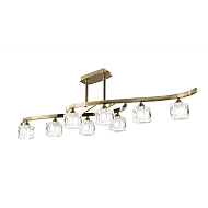 Потолочная люстра Mantra Cuadrax 0991 - купить онлайн в интернет-магазине Люстра-Тут (Санкт-Петербург) недорого