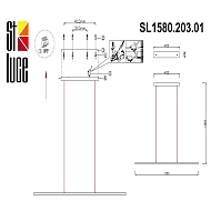 Подвесной светодиодный светильник ST Luce Ralio SL1580.203.01 Image 2