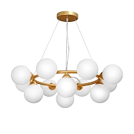 Подвесная люстра Vitaluce V4841-8/12S - купить онлайн в интернет-магазине Люстра-Тут (Санкт-Петербург) недорого