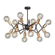 Подвесная люстра Vitaluce V4898/12PL - купить онлайн в интернет-магазине Люстра-Тут (Санкт-Петербург) недорого