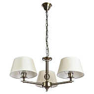 Подвесная люстра Arte Lamp York A2273LM-3AB - купить онлайн в интернет-магазине Люстра-Тут (Санкт-Петербург) недорого