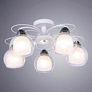 Потолочная люстра Arte Lamp A7585PL-5WH Image 1