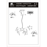 Подвесная люстра Arte Lamp Palmer A5695SP-5WH Image 1