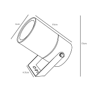 Уличный светильник Arte Lamp Mistero A3303AL-1BK Image 2